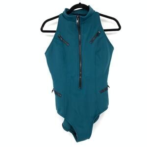 Magicsuit Coco One Piece Swimsuit Womens Sz 14 Mariana Teal Blue Racerback NEW